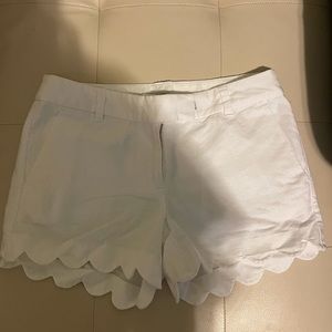 J.Crew Scallop shorts